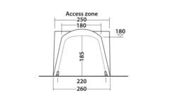 Outwell Milestone Dash Drive Away Awning -Adventure Camping Shop 111099 milestone dash drawing other4