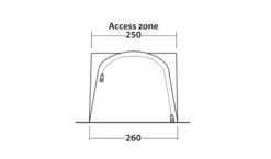 Outwell Newburg 160 Poled Drive Away Awning -Adventure Camping Shop 111101 newburg 160 drawing other4