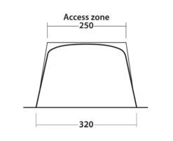 Outwell Touring Shelter -Adventure Camping Shop 111254 touring shelter drawing other5