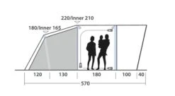 Outwell Springville 4SA Tent (2023) -Adventure Camping Shop 111275 springville 4sa drawing other4