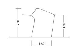 Outwell Lounge Tent Connector L (2023) -Adventure Camping Shop 111341 lounge tent connector l drawing other4