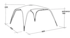 Outwell Event Lounge XL 4m (2023) -Adventure Camping Shop 111365 event lounge xl drawing perspective2