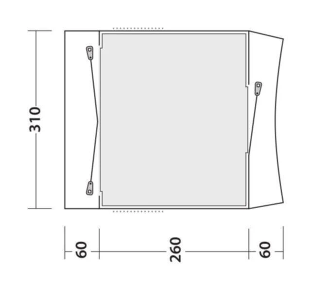 Easy Camp Wimberly Awning (180-205cm) 7 Easy Camp Wimberly Awning (180-205cm) - Image 5