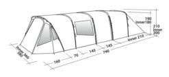 Easy Camp Palmdale 800 Lux Tent (2023) -Adventure Camping Shop 120450 palmdale 800 lux drawing perspective2