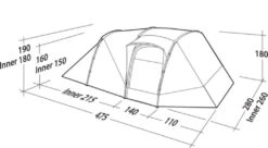 Robens Double Dreamer 5 Tent (2023) -Adventure Camping Shop 130279 double dreamer 5 drawing perspective2