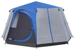 Coleman Cortes Octagon 8 Tent -Adventure Camping Shop 2000030279 cortes octagon in blue 1