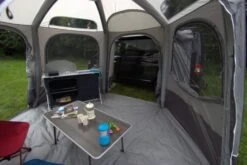 Vango Airbeam Vango Airhub Hexaway II Low Awning (2022) -Adventure Camping Shop 2020 vango lifestyle awning hexaway 09