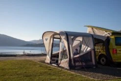 Vango Airbeam Vango Tolga VW Low Awning (Shadow Grey) -Adventure Camping Shop 2020 vango lifestyle awning tolga 15