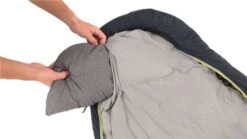 Outwell Oak Supreme Sleeping Bag -Adventure Camping Shop 230343 oak supreme feature photo16