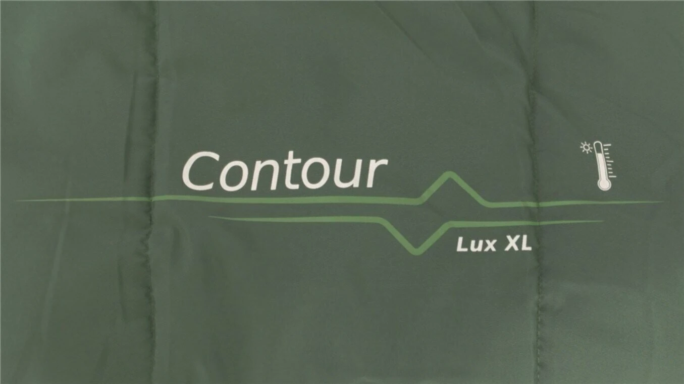 Outwell Contour Lux XL (Green) Sleeping Bag 9 Outwell Contour Lux XL (Green) Sleeping Bag - Image 7
