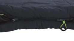 Outwell Camper Lux "L" Sleeping Bag Deep Blue (2023) 12 Outwell Camper Lux "L" Sleeping Bag Deep Blue (2023) -Adventure Camping Shop 230392 camper lux left side zipper feature photo2