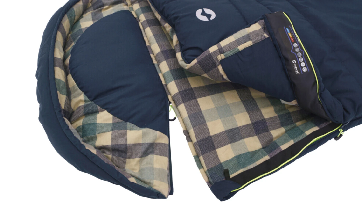 Outwell Camper Lux "R" Sleeping Bag Deep Blue (2023) 5 Outwell Camper Lux "R" Sleeping Bag Deep Blue (2023) - Image 3