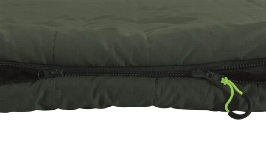 Outwell Camper Lux Double Sleeping Bag - Forest Green (2023) 6 Outwell Camper Lux Double Sleeping Bag - Forest Green (2023) - Image 4