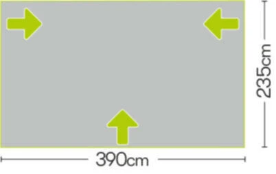 Quest Falcon Air 390 Porch Awning (2022) 6 Quest Falcon Air 390 Porch Awning (2022) - Image 4