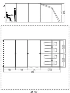 Coleman Castle Pines 4L Blackout Tent (2022) 13 Coleman Castle Pines 4L Blackout Tent (2022) -Adventure Camping Shop col fp 2000037066 castle pines 4l