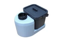 Blue Diamond Nature Calls Composting Toilet -Adventure Camping Shop composting toilet waste containers 1