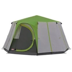 Coleman Cortes Octagon 8 Tent -Adventure Camping Shop cortes octagon in green