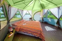 Coleman Cortes Octagon 8 Tent -Adventure Camping Shop cortes octagon lif 3