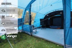 Vango Joro Poled 600XL Tent (2022) -Adventure Camping Shop earth collection poled infographics call outs3