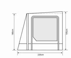 Outdoor Revolution Eclipse Pro Annex -Adventure Camping Shop eclipse pro annex fl1