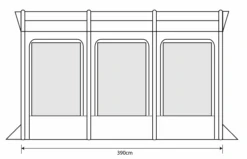 Outdoor Revolution Eden Air 390 Caravan Awning (2022) -Adventure Camping Shop eden air 390 floor