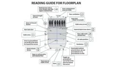 Outwell Parkdale 4PA Tent (2023) -Adventure Camping Shop floorplan 2 lindale3pa 2