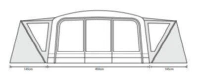 Outdoor Revolution Airedale 9.0DSE Tent Bundle (2023) 8 Outdoor Revolution Airedale 9.0DSE Tent Bundle (2023) - Image 6