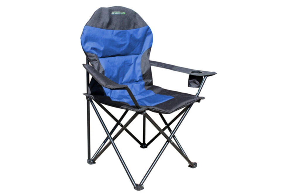 Outdoor Revolution High Back Chair XL Navy Blue And Black 3 Outdoor Revolution High Back Chair XL Navy Blue And Black