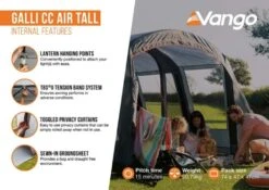 Vango Airbeam Vango Galli CC Air Tall Awning (2023) -Adventure Camping Shop galli cc air tall2