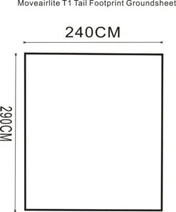 Outdoor Revolution Movelite T1 Tail Footprint