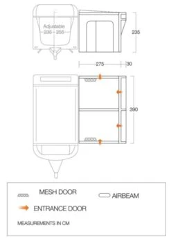 Vango Airbeam Vango Riviera Air 390 Elements All Season Caravan Awning (2023) 13 Vango Airbeam Vango Riviera Air 390 Elements All Season Caravan Awning (2023) -Adventure Camping Shop riviera 390 eas flooplan
