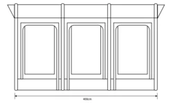Outdoor Revolution Sportlite Air 400 Caravan Awning -Adventure Camping Shop sportlite 400 flr