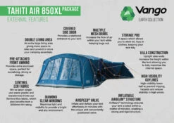 Vango Airbeam Vango Tahiti 850XL Air Tent (2023) 19 Vango Airbeam Vango Tahiti 850XL Air Tent (2023) -Adventure Camping Shop tahiti air 850xl package