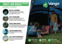 Vango Airbeam Vango Tahiti 850XL Air Tent (2023) 18 Vango Airbeam Vango Tahiti 850XL Air Tent (2023) -Adventure Camping Shop tahiti air 850xl package2