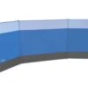 Vango Family Windbreak (Sky Blue) -Adventure Camping Shop vango 2018 tent additions family windbreak skyblue hi large