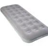 Vango Single Flock Airbed (Grey) -Adventure Camping Shop vango 2019 furniture airbed single flocked nocturne grey