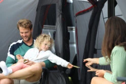 Vango Airbeam Vango Cove II Air Mid Awning (2023) -Adventure Camping Shop vango lifestyle driveaway awnings cove ii air mid low 3